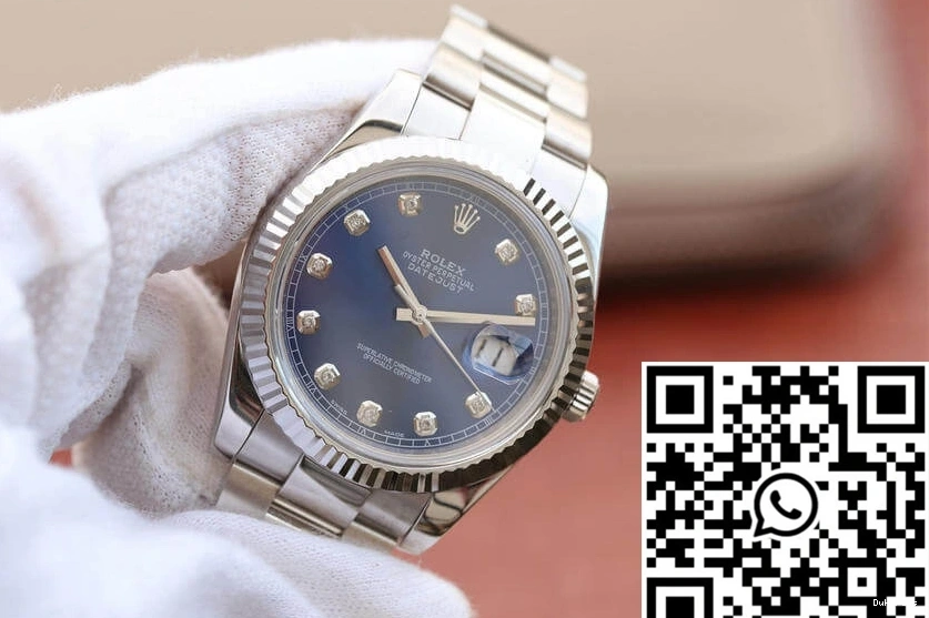M126334-0015 Datejust EW Dial Factory Blue Rolex 0326
